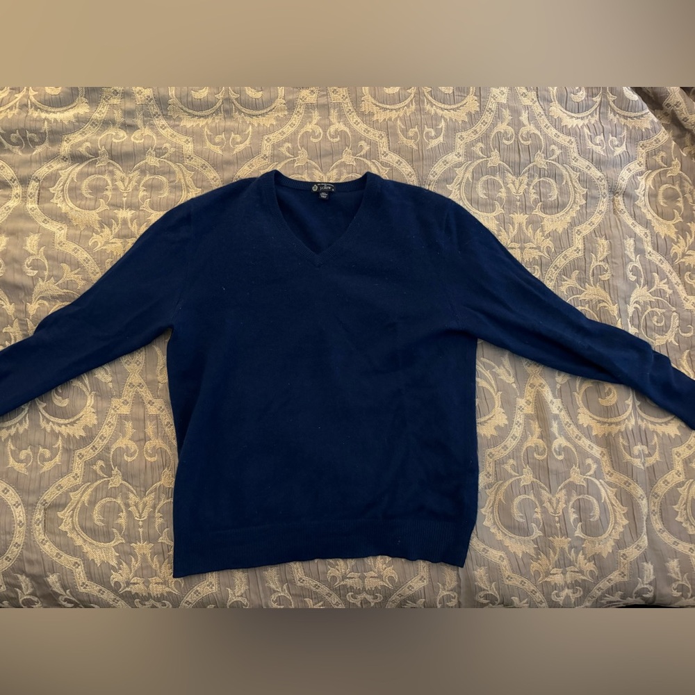 J. Crew cashmere v-neck sweater